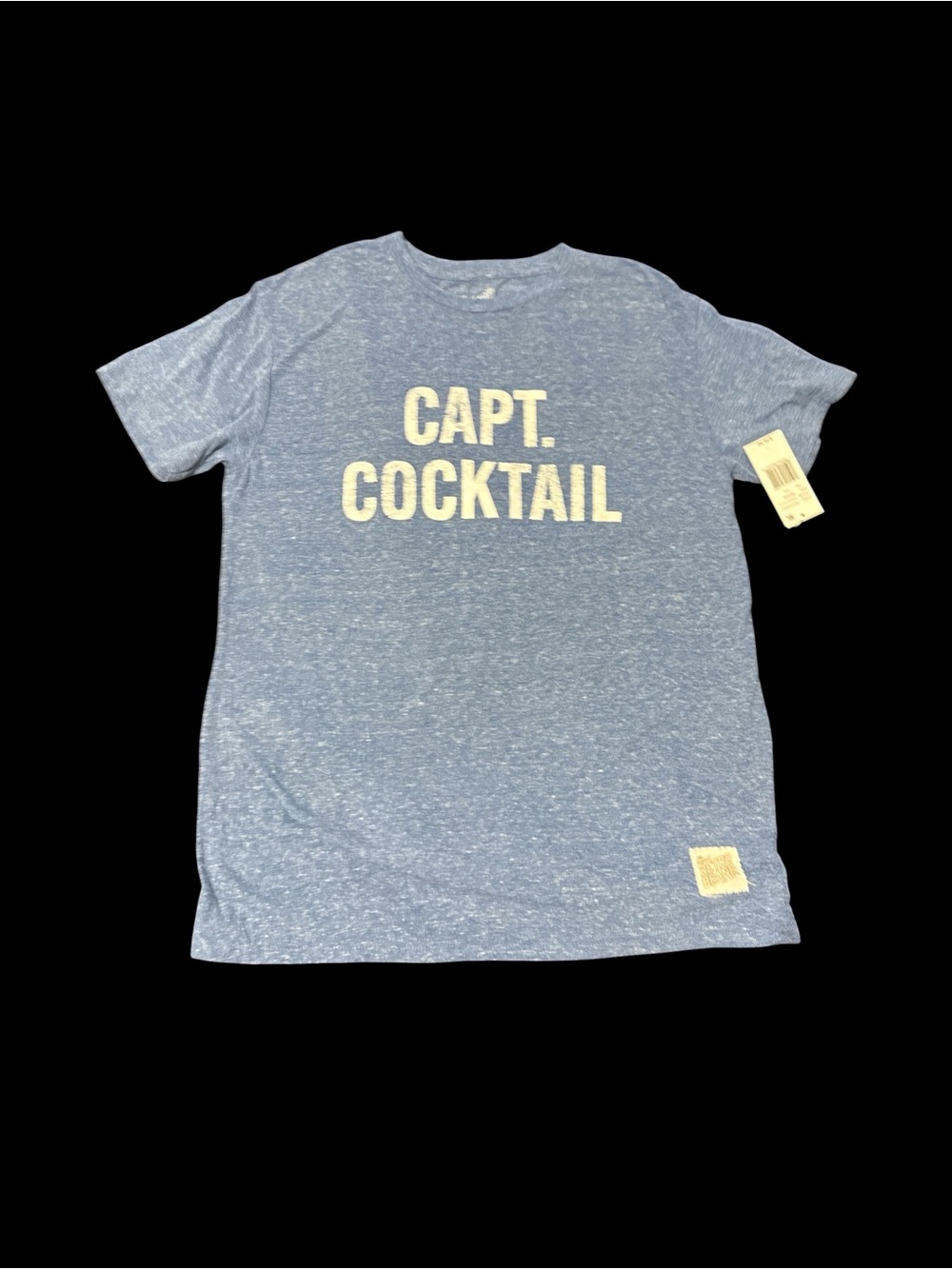 Men’s Retro Brand Capt. Cocktail Blue Graphic Tee